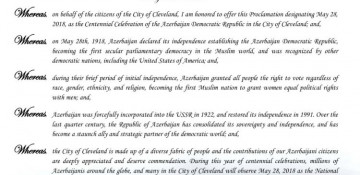 Mayor of Cleveland signs proclamation designating May 28 as Centennial Celebration of ADR