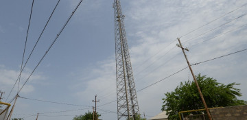 Limited infrastructure areas in Baku are equipped with telecommunication services