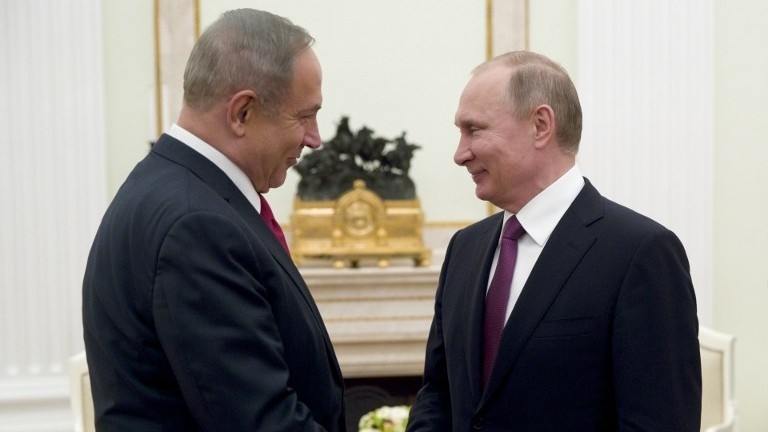 Putin and Netanyahu discuss Syrian peace settlement