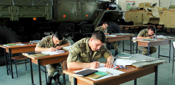 State examinations are conducted at the Azerbaijan Military Academy