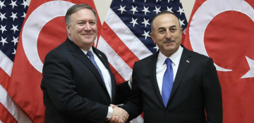 Turkish FM, US secretary of state begin talks in Washington