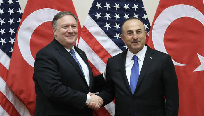 Turkish FM, US secretary of state begin talks in Washington