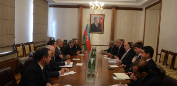 Foreign Minister Elmar Mammadyarov meets Director General of the World Intellectual Property Organization (WIPO) 