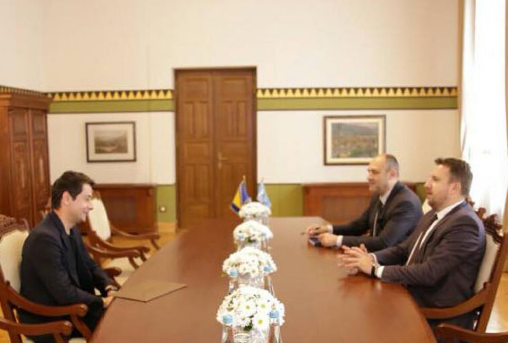 Sarajevo officials welcome activities and contributions of Nizami Ganjavi International Center