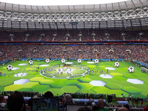 2018 FIFA World Cup Opening Ceremony held in Moscow