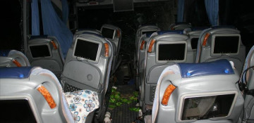 Turkey: 45 injured in bus crash