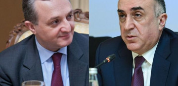 Azerbaijani, Armenian FMs meet in Minsk