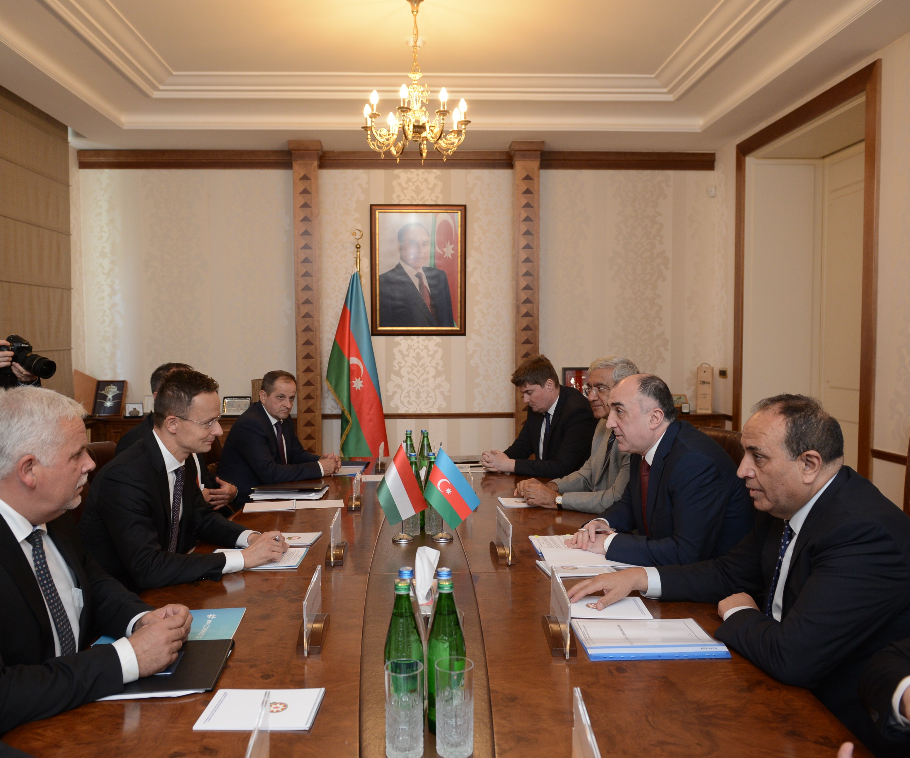 Azerbaijan's Foreign Minister meets Hungarian counterpart