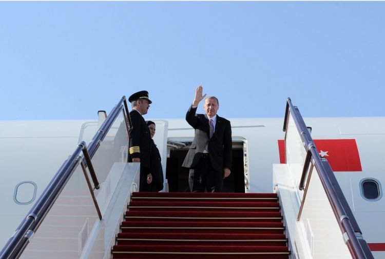 Turkish president ends official visit to Azerbaijan