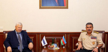 Azerbaijani defense minister meets personal rep of OSCE Chairperson-in-Office