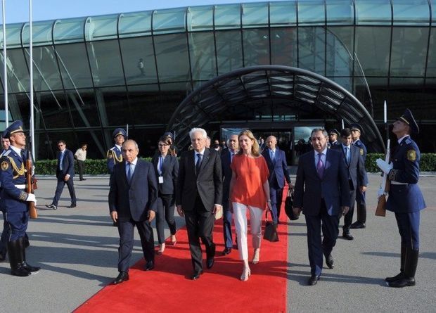 Italian President completes his official visit to Azerbaijan