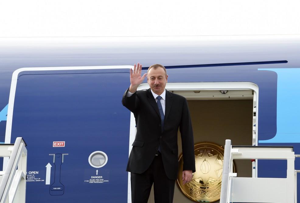 President Ilham Aliyev completed France visit