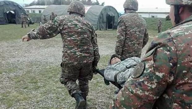 Armenian soldier wounded in Nagorno Karabakh