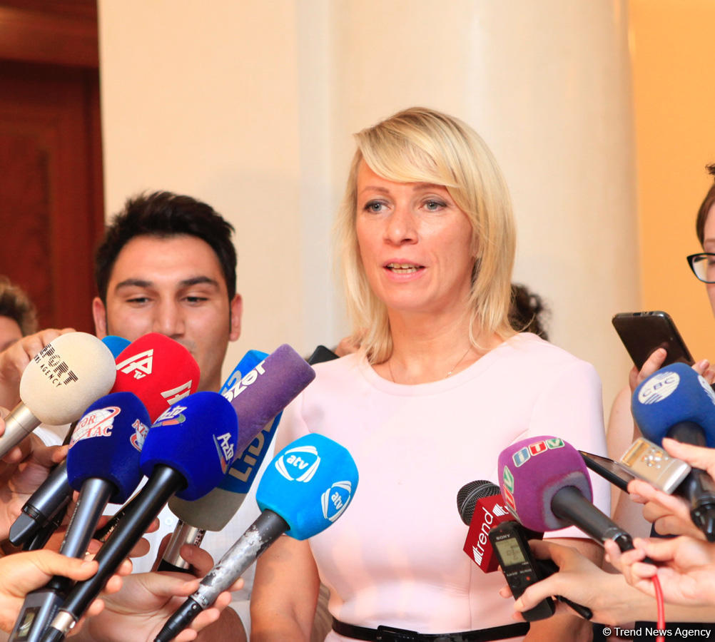 Zakharova: Russia welcomes any positive agreement between parties of Karabakh conflict