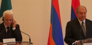 President of Italy : Nagorno Karabakh conflict has political solution only