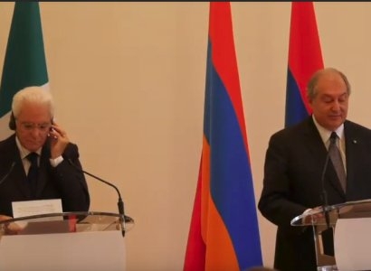 President of Italy : Nagorno Karabakh conflict has political solution only