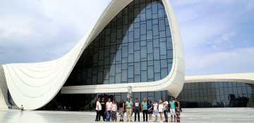 Turkish servicemen with their families visit Azerbaijan 