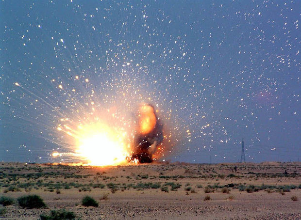 Mine blast wounds two in Azerbaijan's Tovuz