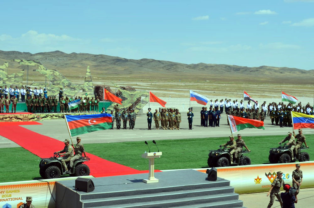 Closing ceremony of Masters of Artillery Fire contest held
