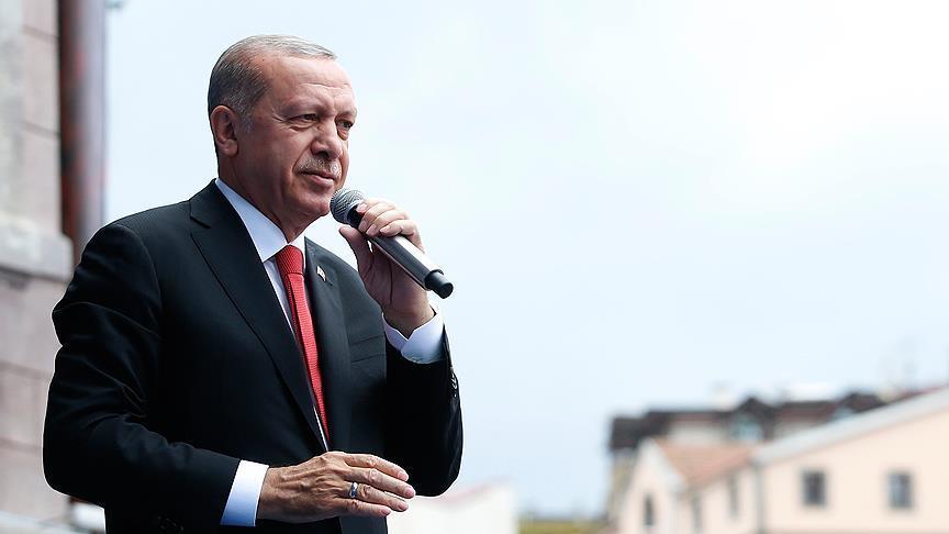 Erdogan urges people to switch to local money