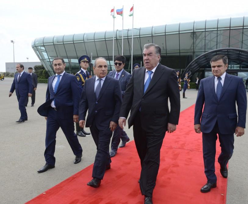 Tajik President ends official visit to Azerbaijan