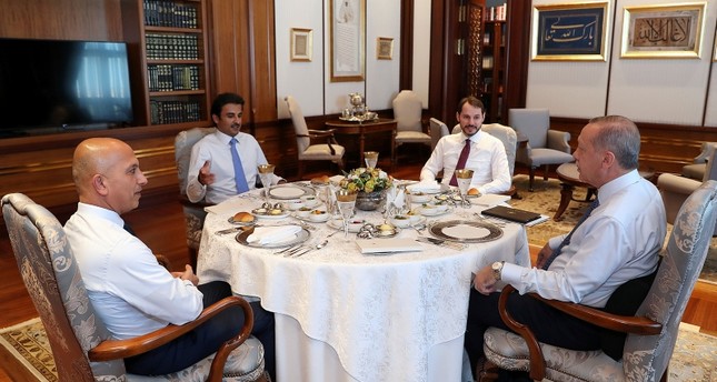 Qatari Emir meets Erdoğan in Ankara, pledges $15 billion investment to Turkey