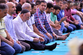 Eid al-Adha prayer performed in Azerbaijan