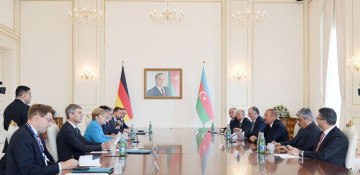 Relations between Azerbaijan, Germany to continue to develop successfully - Ilham Aliyev