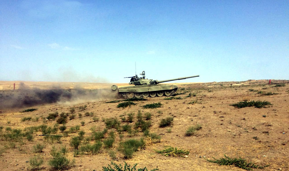 Tank units conduct intensive combat training sessions