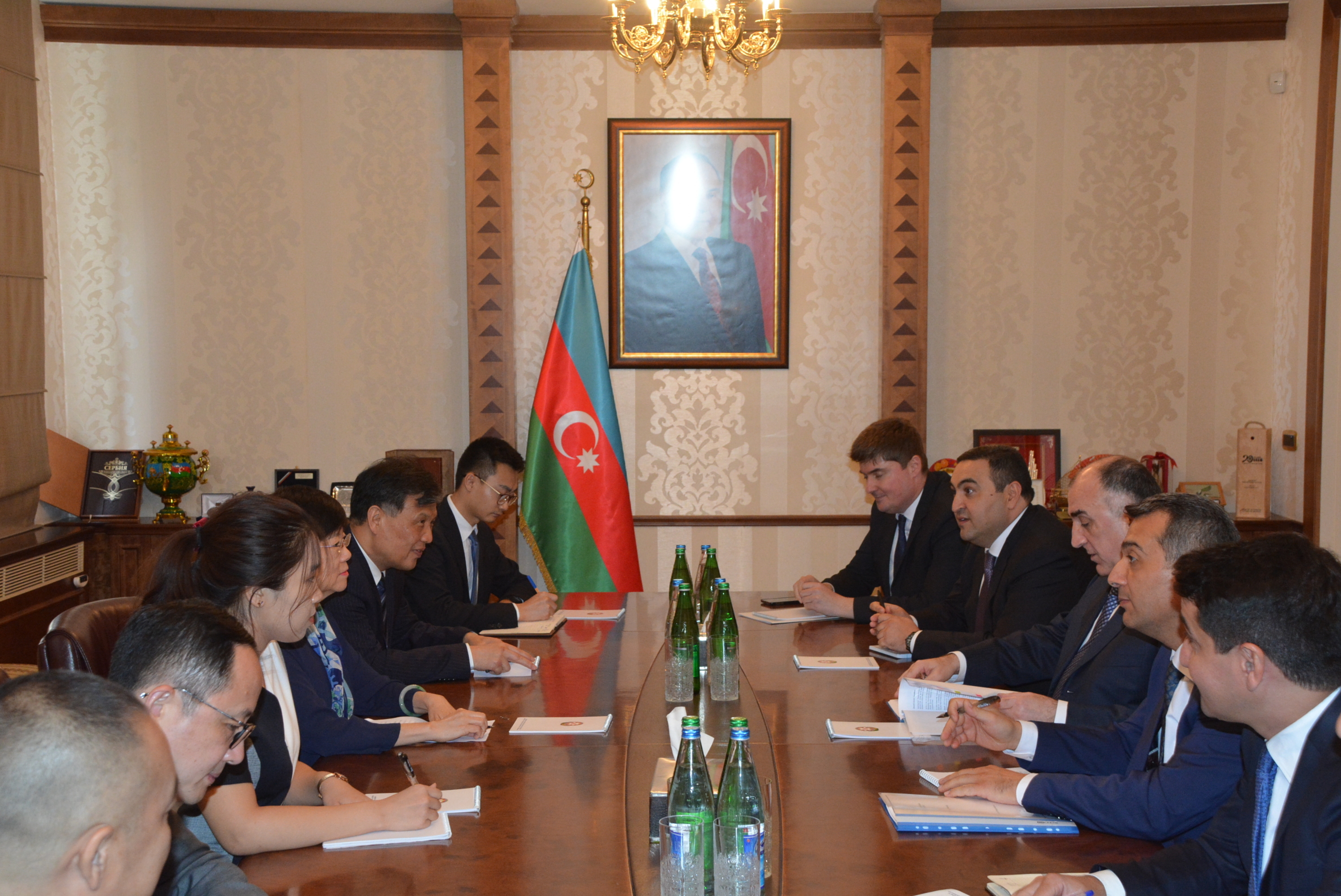 Azerbaijan's Foreign Minister meets Chinese official
