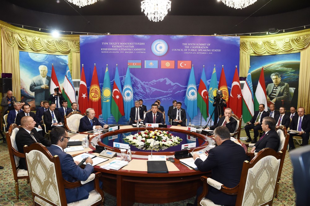 President Ilham Aliyev attending 6th Summit of Cooperation Council of Turkic Speaking States kicks off in Cholpon-Ata