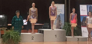 Azerbaijani gymnast grabs bronze at rhythmic gymnastics tournament in Bulgaria