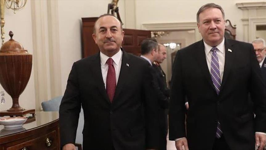 Turkish FM discusses Syria with US counterpart on phone