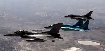 Joint flight-tactical exercise flights held during TurAz Falcon-2018