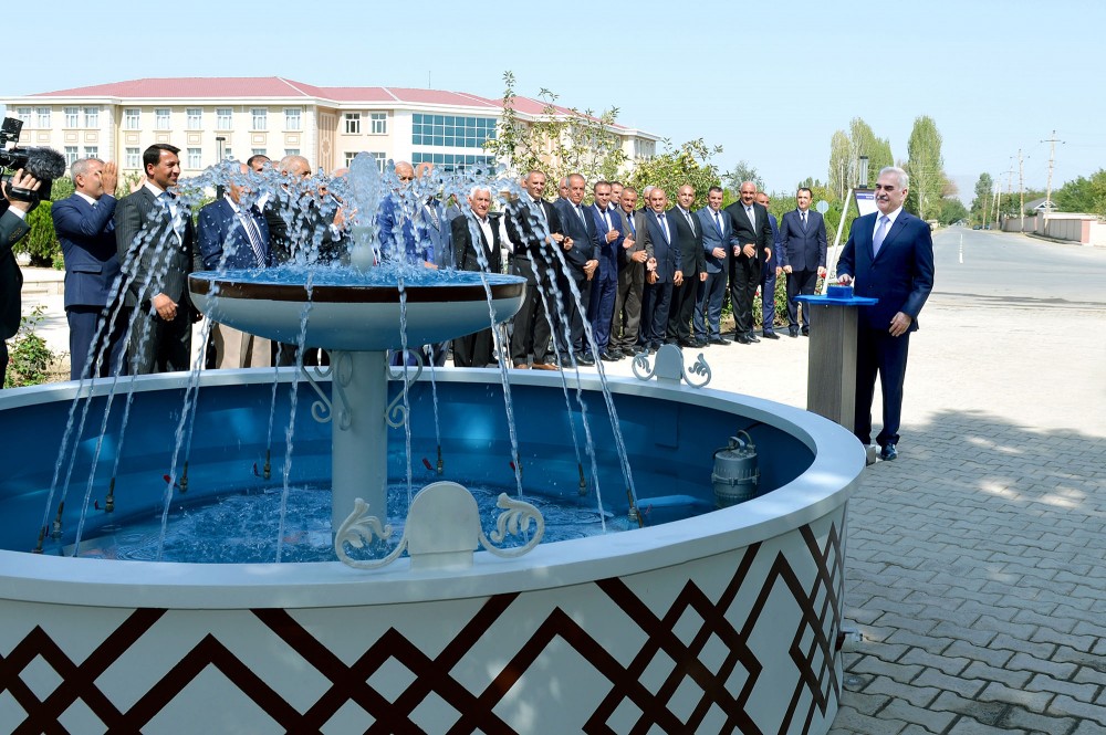 New water supply system inaugurated in Yengija village, Sharur district