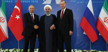 Turkish, Russian, Iranian presidents meet in Tehran
