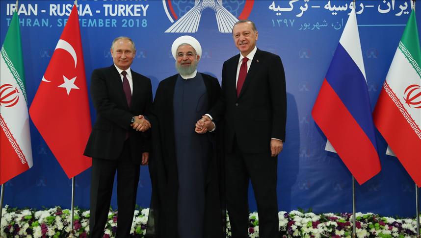Turkish, Russian, Iranian presidents meet in Tehran