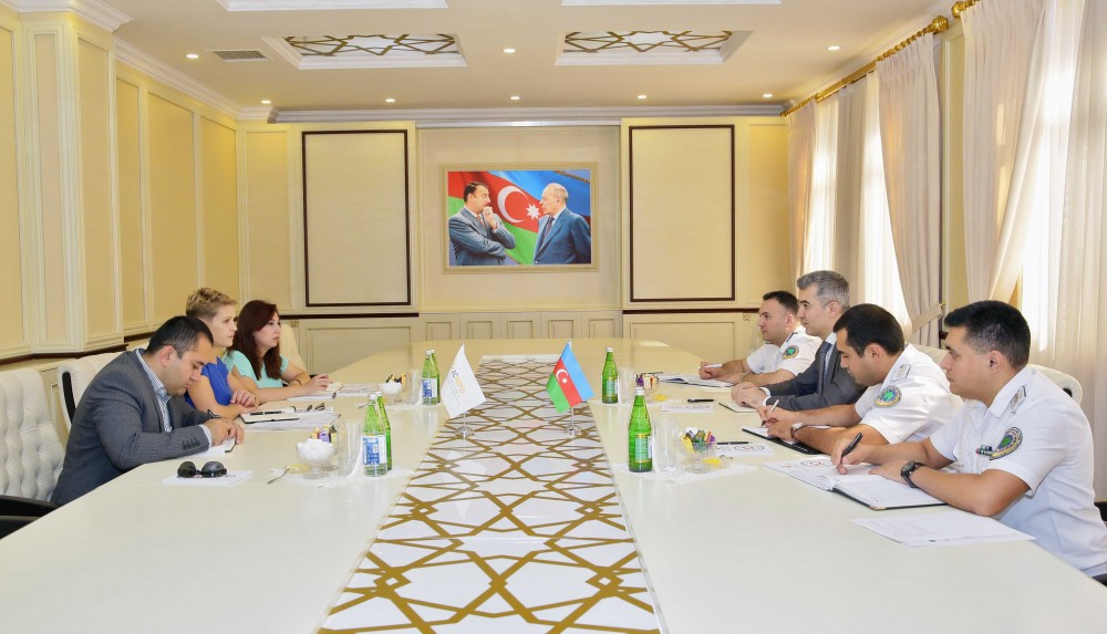 Chief of Azerbaijan`s State Migration Service meets MOBILAZE coordinator