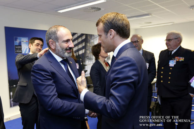 Macron discussed NK conflict with Pashinyan