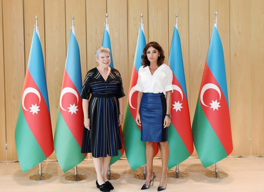 First Vice-President Mehriban Aliyeva met with delegation led by NATO deputy secretary general