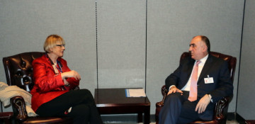 Azerbaijani FM meets with Sec. Gen. of European External Action Service