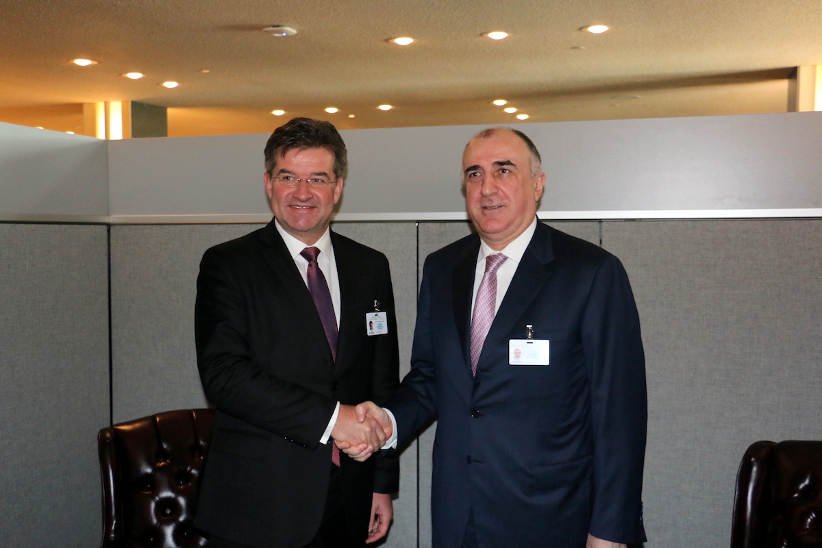 FM Mammadyarov holds series of meetings in New York