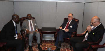 Elmar Mammadyarov meets his counterparts from the Hashemite Kingdom of Jordan, Republic of Senegal and Sultanate 