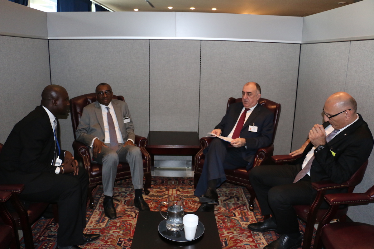Elmar Mammadyarov meets his counterparts from the Hashemite Kingdom of Jordan, Republic of Senegal and Sultanate 