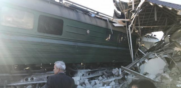 Criminal case launched over train collision with bus in Baku