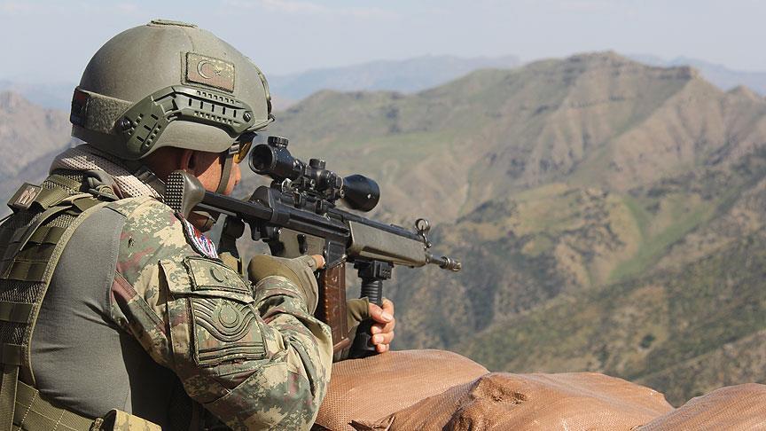 PKK terrorist 'neutralized' in SE Turkey
