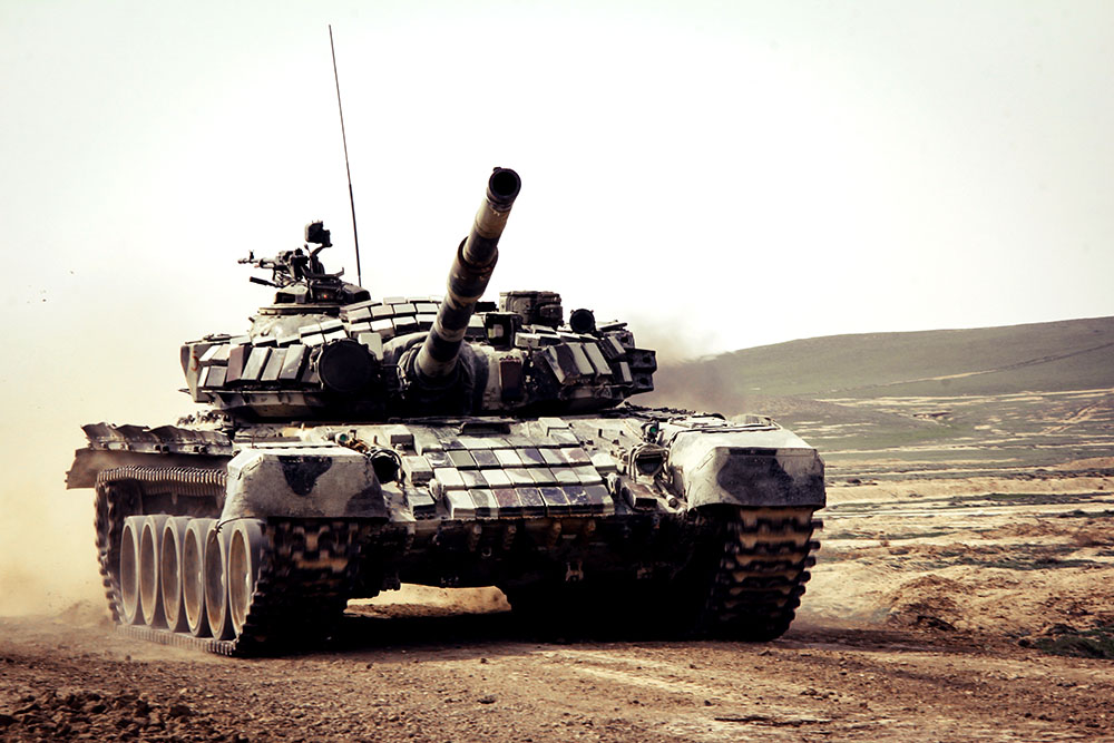 Competitions for title of best tank company wrap up in Azerbaijan 