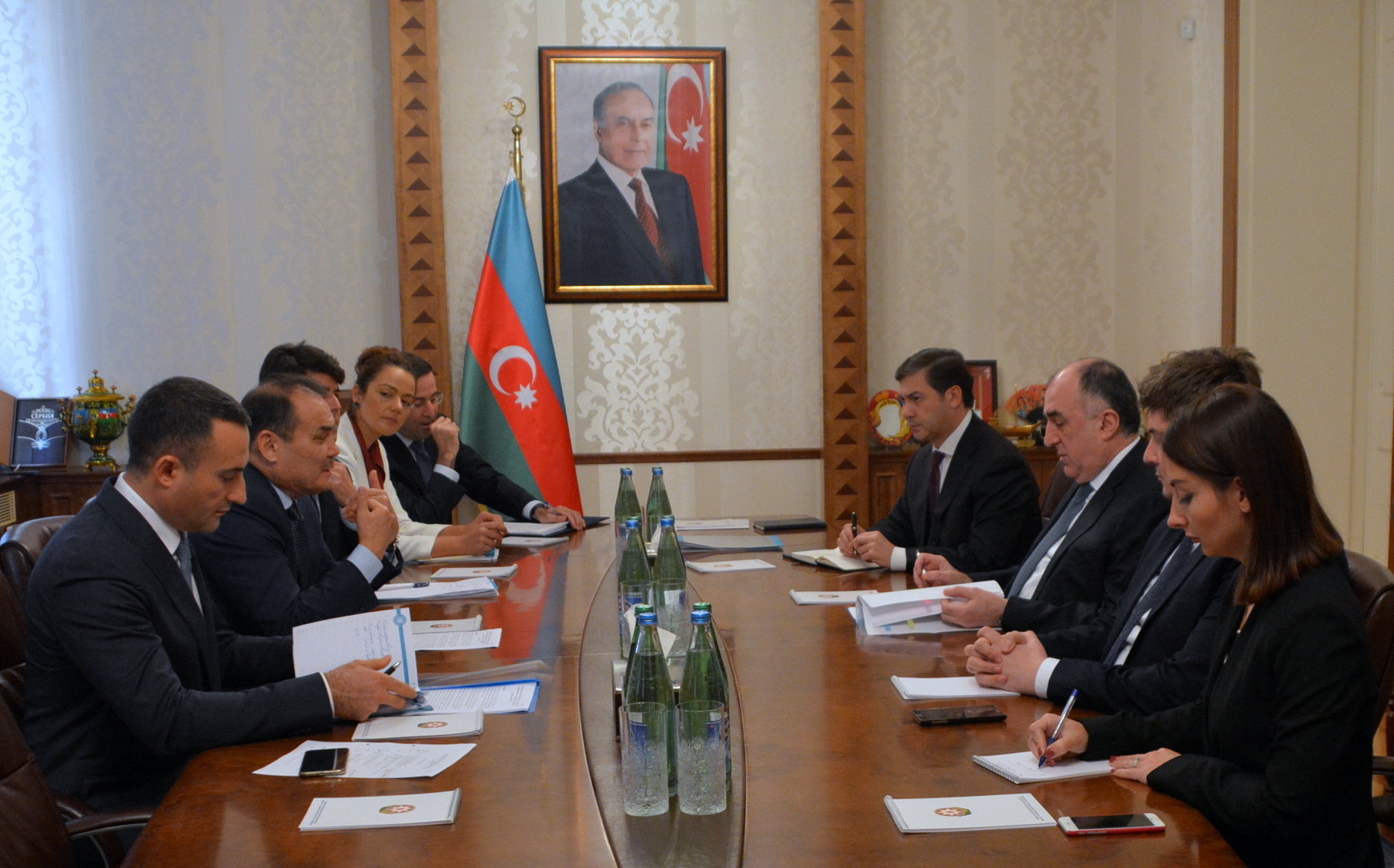 Azerbaijani FM receives Turkic Council Sec. Gen. 