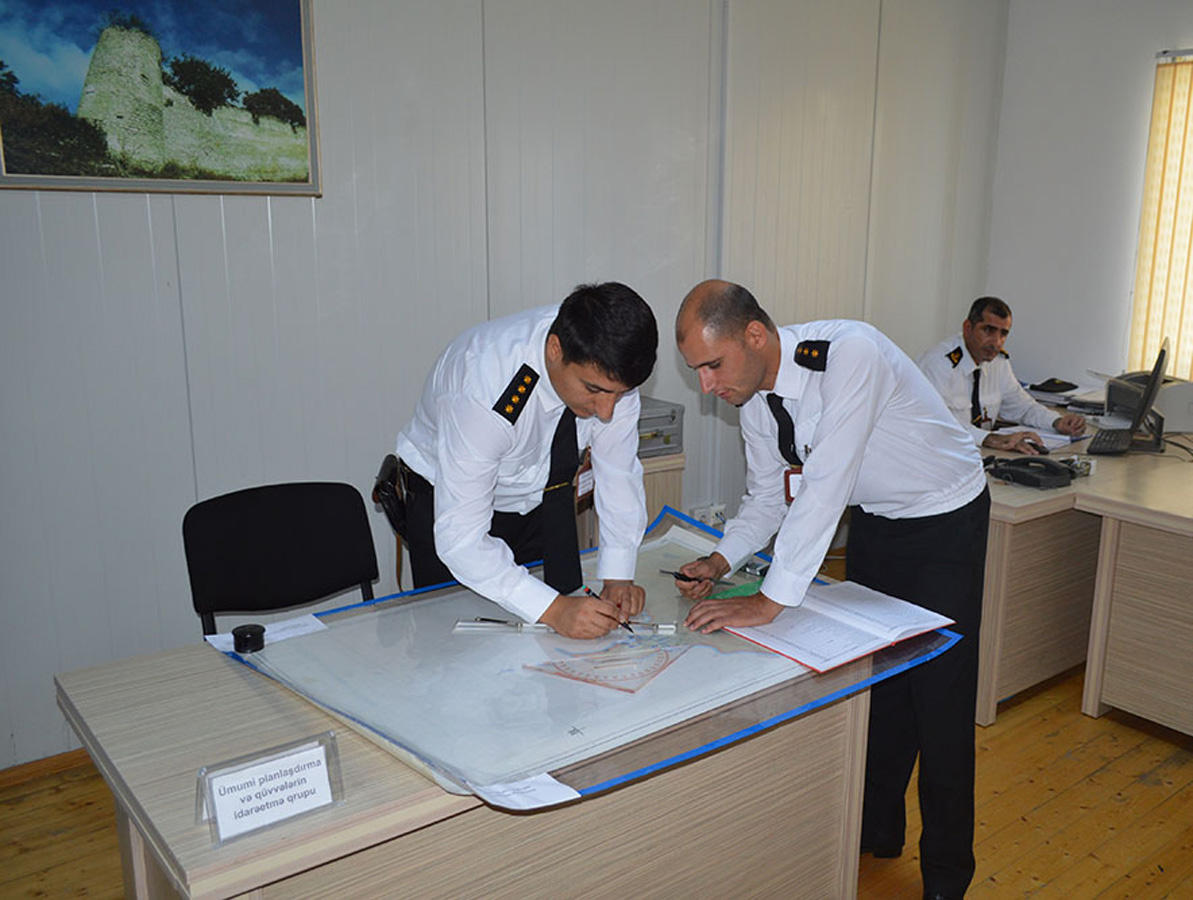 Azerbaijani Navy conducting command & staff exercises 
