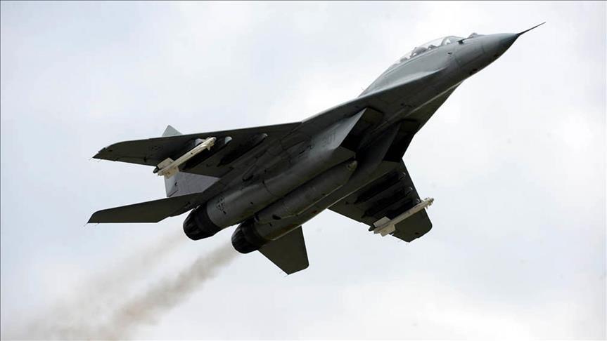 Russian fighter jet crashes near Moscow